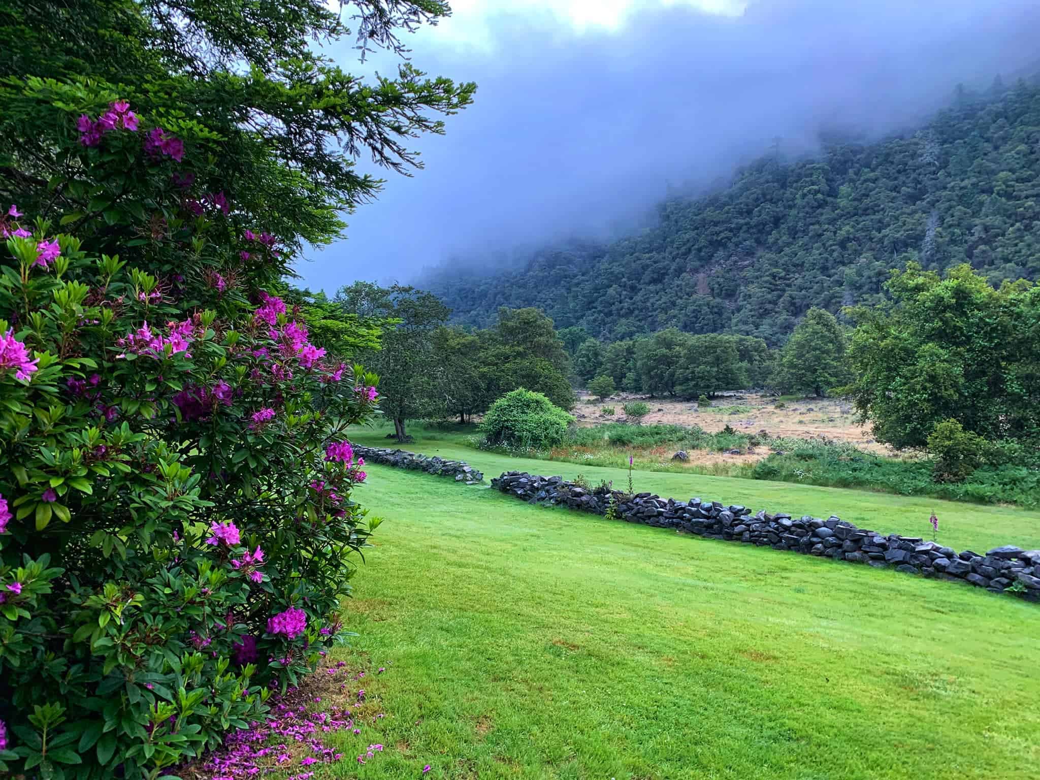 Historic wilderness lodge on the Rogue River